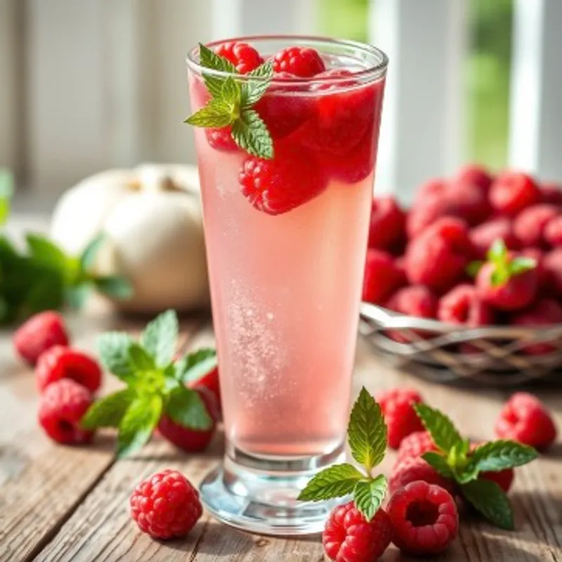 Raspberry Kvass image